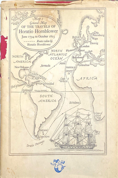 The Hornblower Companion by C.S. Forester 1964 Michael Joseph Hardcover Import