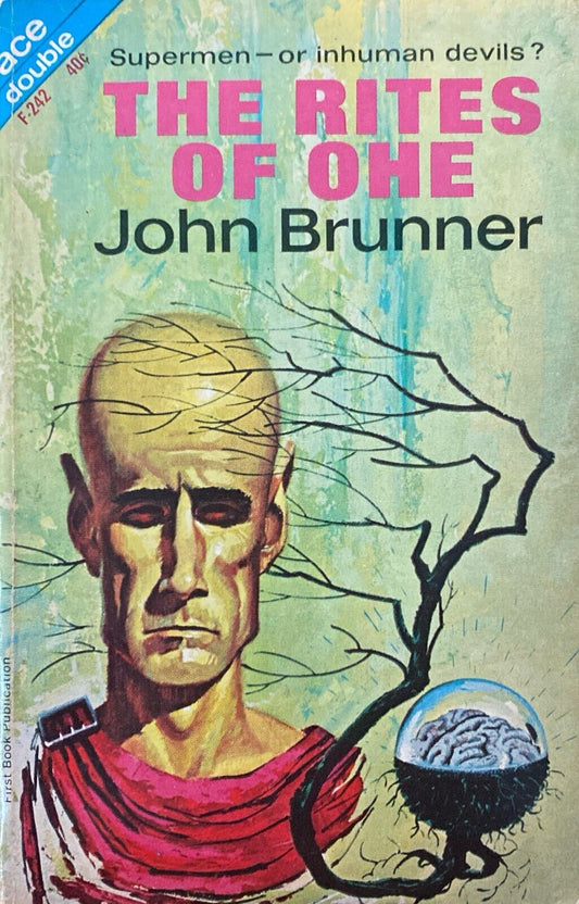 Castaways World/The Rites of Ohe by John Brunner 1963 Ace Double F-242 Paperback
