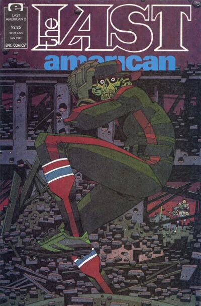 Epic Comics The Last American #2 Copper Age 1991