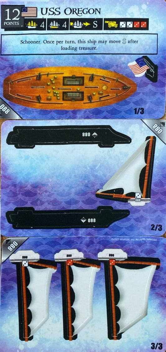 WizKids Pirates CSG at Ocean's Edge 088 USS Oregon