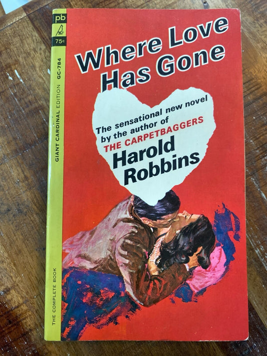 Where Love Has Gone by Harold Robbins 1963 Pocket GC-784 Paperback