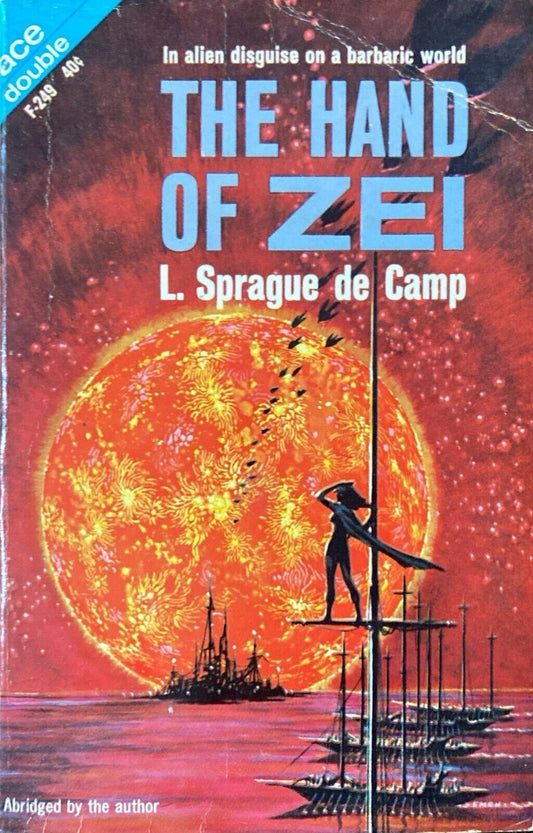 The Hand of Zei/The Search for Zei by L. Sprague de Camp 1963 Ace Double F-249