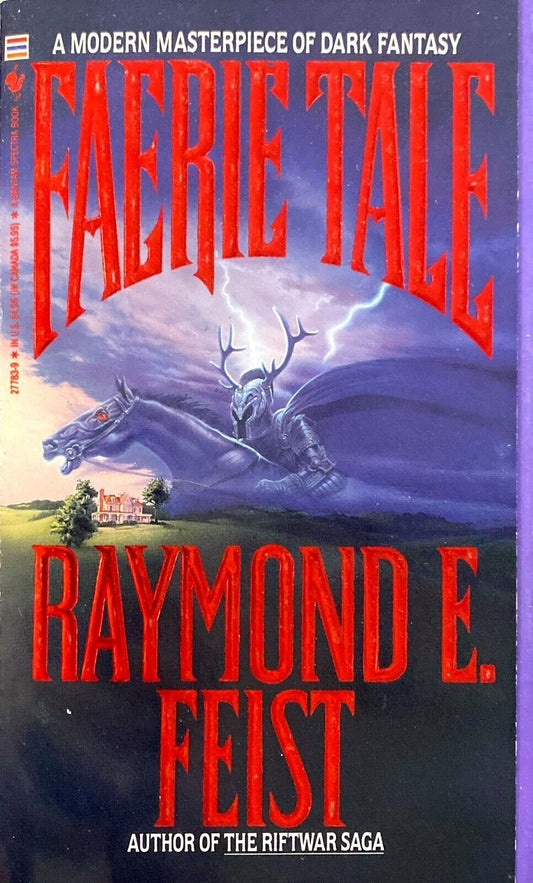 Faerie Tale by Raymond E. Feist 1989 Bantam Spectra Paperback