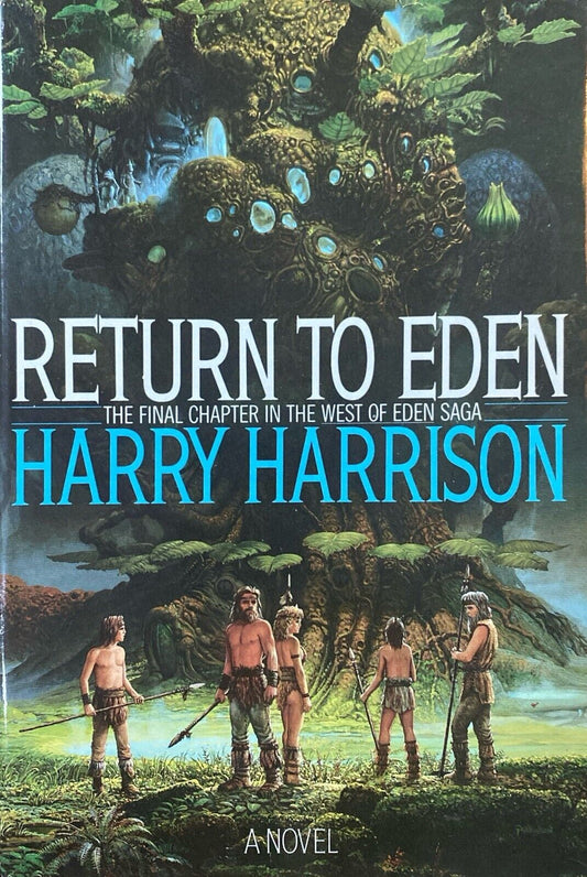 Return to Eden by Harry Harrison 1988 Bantam Spectra Hardcover BCE