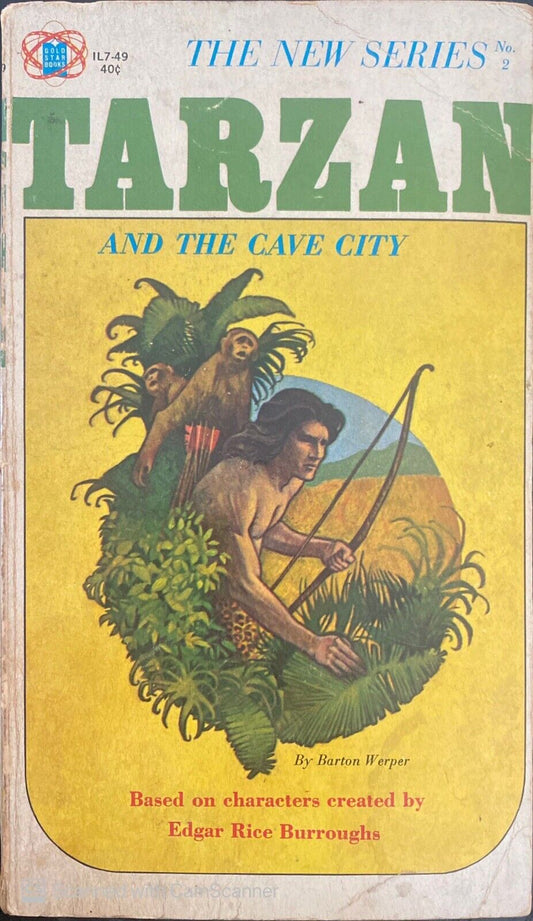 Tarzan and the Cave City by Barton Werper 1964 International Library Paperback
