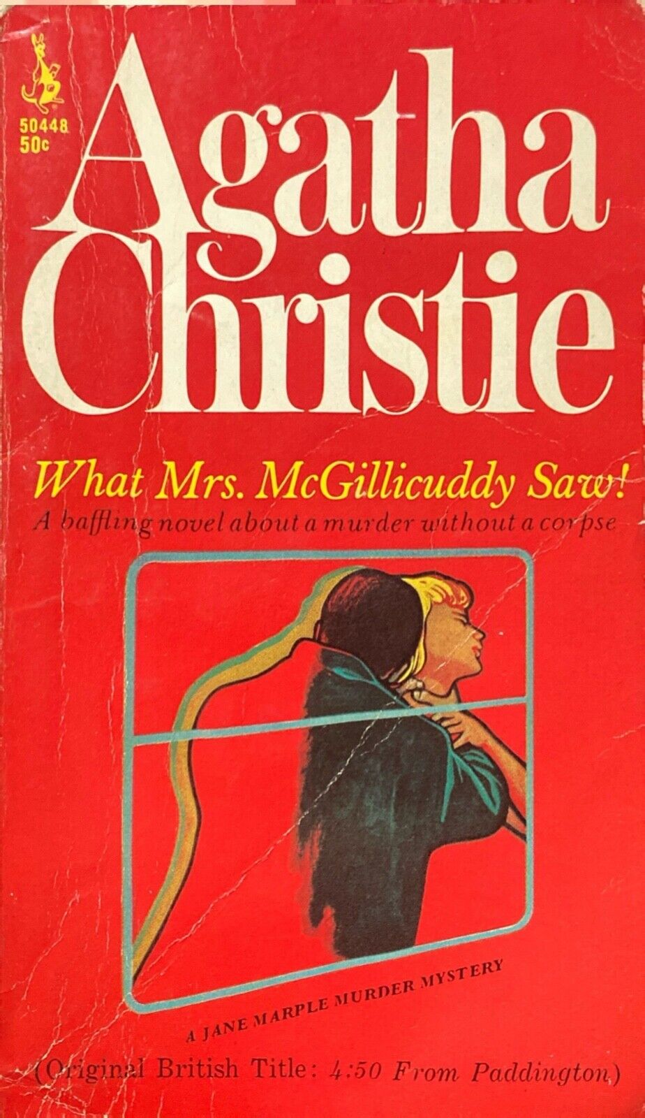 What Mrs. McGillicuddy Saw! by Agatha Christie 1968 Pocket Paperback