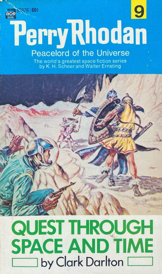 Perry Rhodan 9: Quest Through Time and Space by Clark Darlton 1971 Ace Paperback