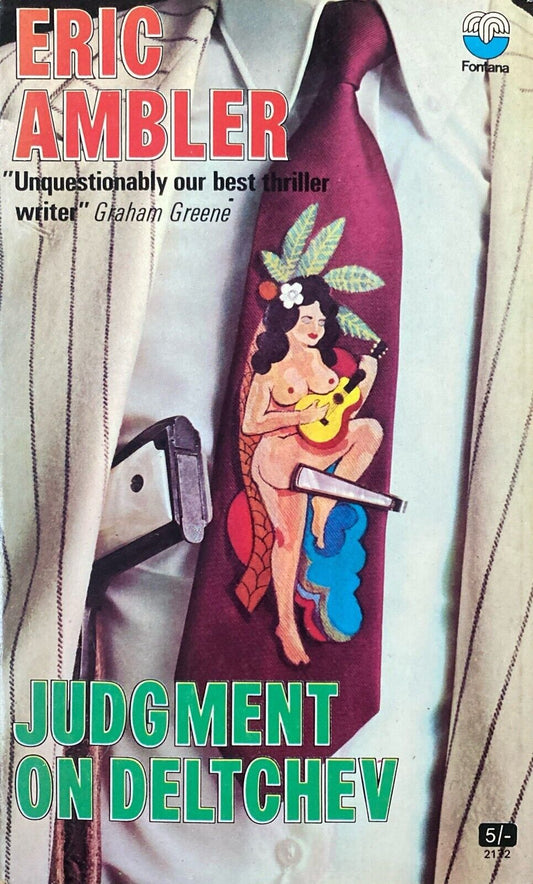 Judgment on Deltchev by Eric Ambler 1969 Fontana Paperback UK Import