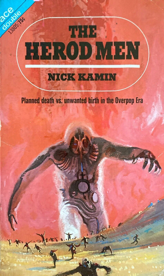 The Herod Men by Nick Kamin/Dark Planet by John Rackham Ace Double Paperback