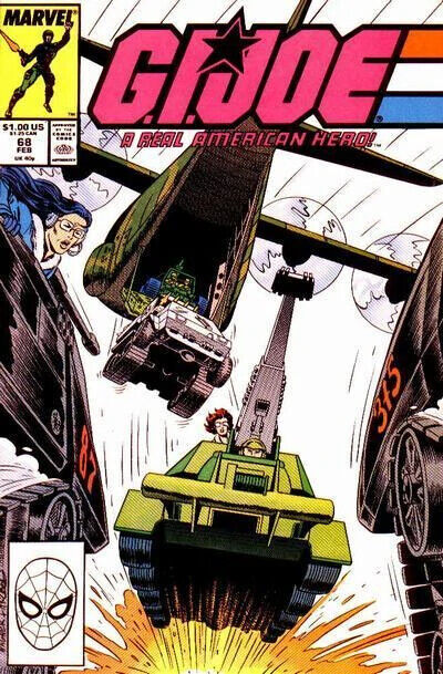Marvel Comics G.I. Joe A Real American Hero #68 Copper Age 1988