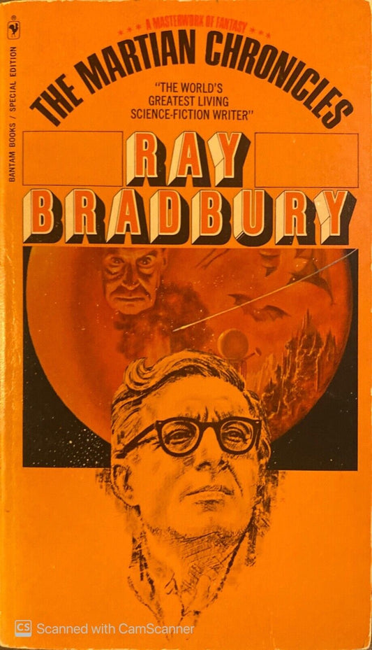 The Martian Chronicles by Ray Bradbury 1975 Bantam Paperback