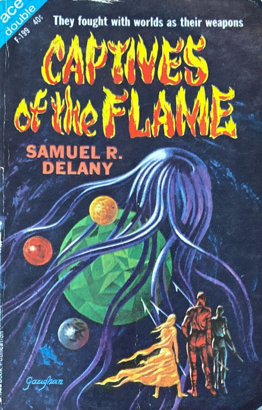 Captives of the Flame/The Psionic Menace Delany/Woodcott 1963 Ace Double F-199