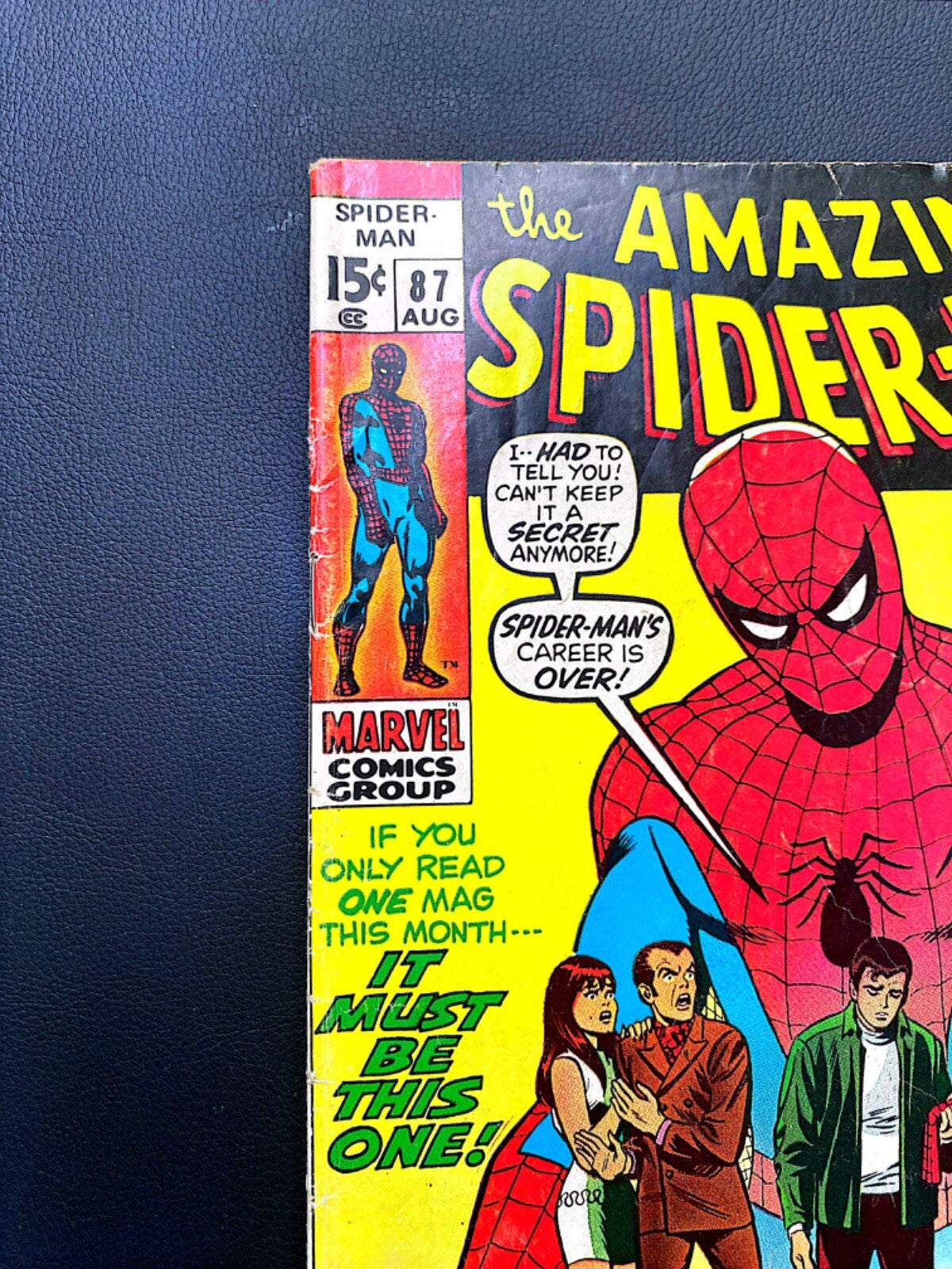 Marvel Comics Amazing Spider-man #88 Bronze Age 1970 Doctor Octopus