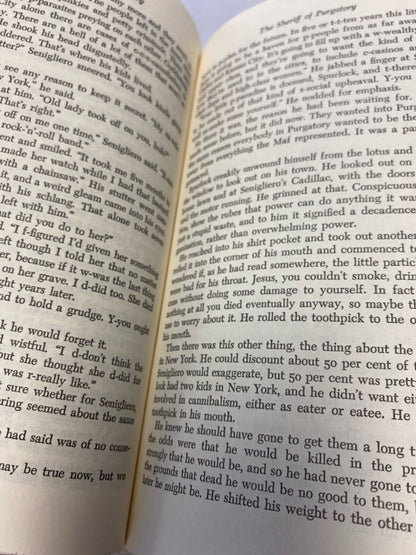 The Sheriff of Purgatory by Jim Morris 1979 Doubleday Hardcover First