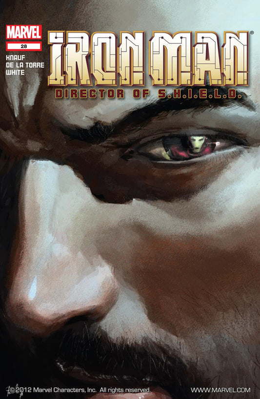 Marvel Comics Invincible Iron Man #28 Modern Age 2008 Director of S.H.I.E.L.D.