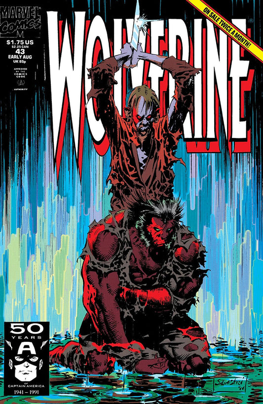 Marvel Comics Wolverine #43 Copper Age 1991