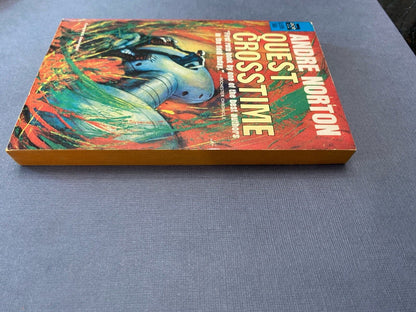 Quest Crosstime by Andre Norton 1965 Ace G-595 Paperback