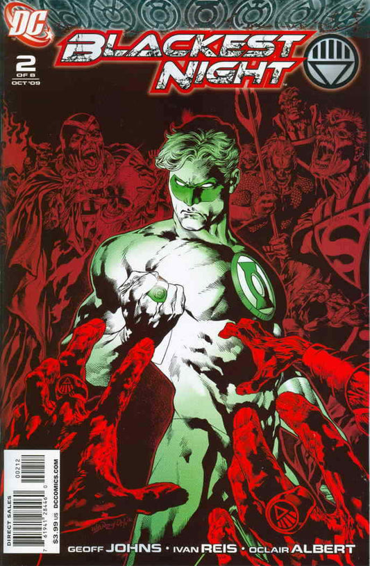 DC Comics Blackest Night #2 Modern Age 2009