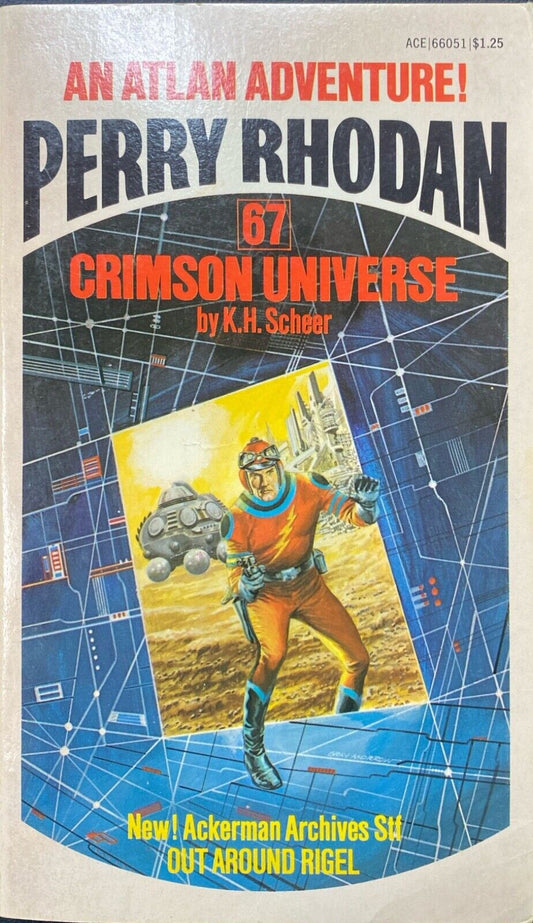Perry Rhodan 67: Crimson Universe by K.H. Scheer 1975 Ace Paperback