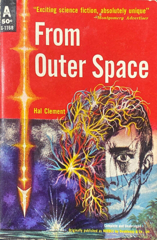 From Outer Space by Hal Clement 1963 Avon G-1168 Paperback