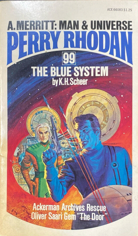 Perry Rhodan #99: The Blue System by K.H. Scheer 1976 Ace Paperback
