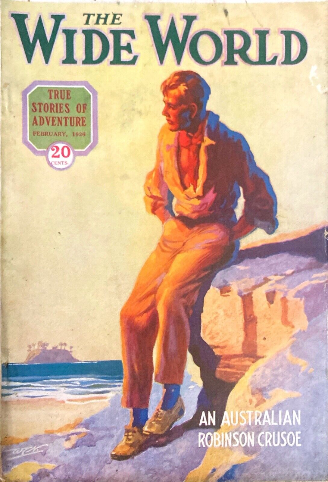 The Wide World Magazine No. 334 Vol. 56 February 1926 London Pulp