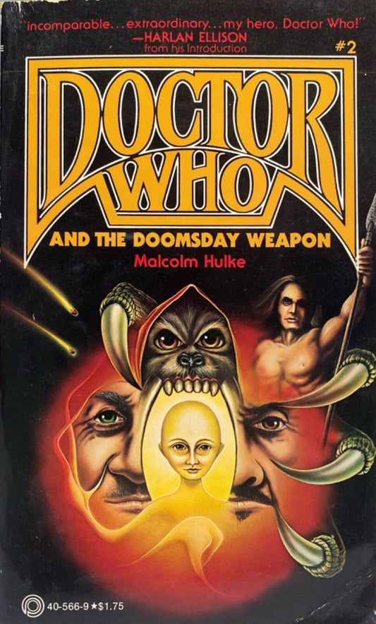 Doctor Who & The Doomsday Weapon by Malcolm Hulke 1979 Pinnacle Paperback