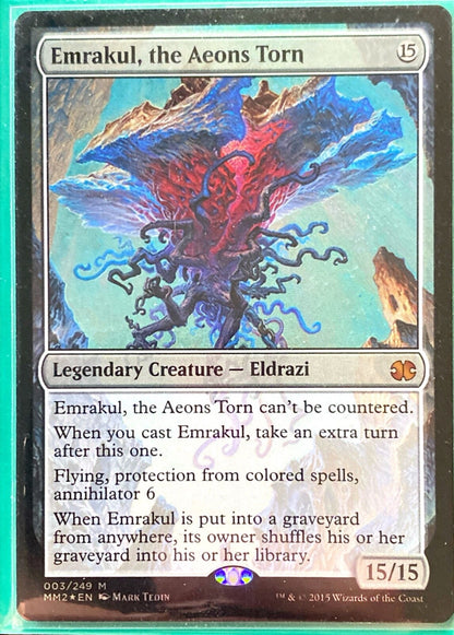 Magic the Gathering (MTG) Emrakul, the Aeons Torn Modern Masters 2015
