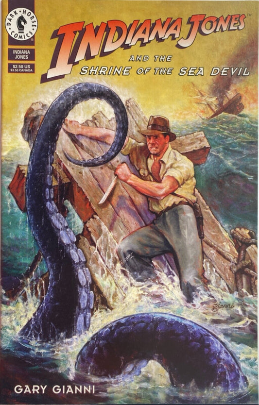 Dark Horse Comics Indiana Jones and the Shrine of the Sea Devil #1 Modern Age