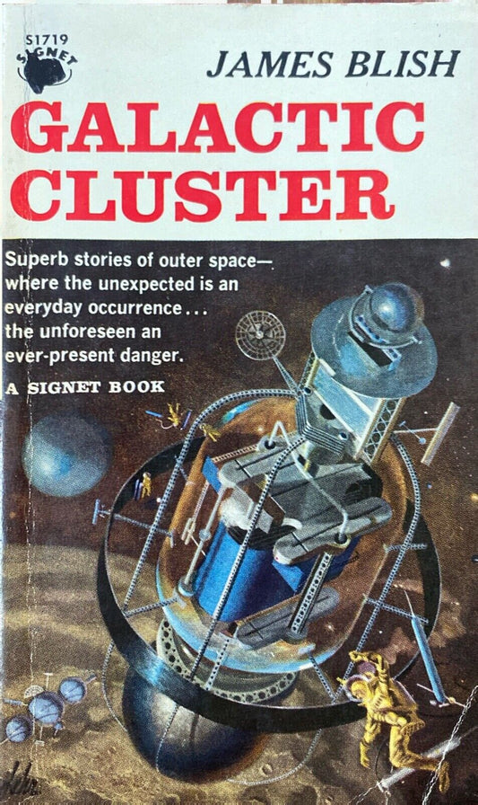 Galactic Cluster by James Blish 1959 Signet S1719 Paperback First