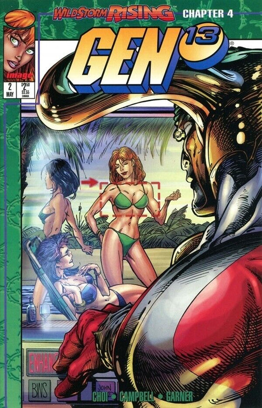 Image Comics Gen13 #2 Modern Age 1995 Wildstorm Rising