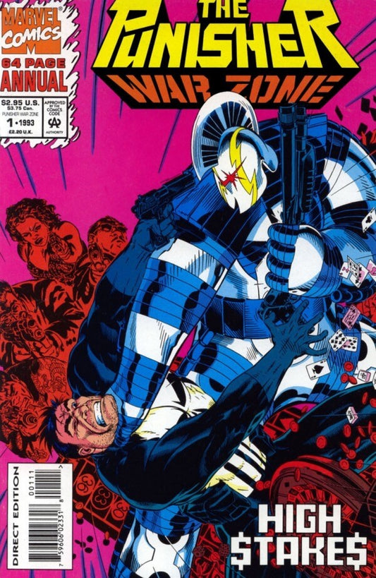 Marvel Comics Punisher War Zone Annual #1 Modern Age 1993 Polybag