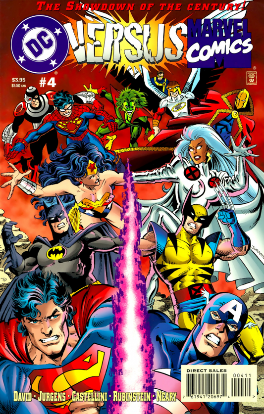 DC Marvel Comics DC Versus Marvel #4 Modern Age 1996