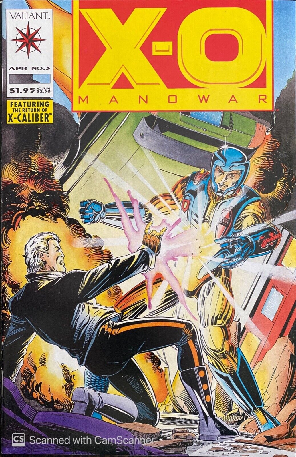 Valiant Comics X-O Manowar #3 Modern Age 1992
