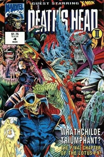 Marvel Comics UK Death's Head II #4 Modern Age 1993