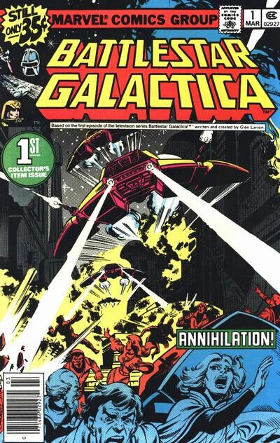 Marvel Comics Battlestar Galactica #1 Bronze Age 1979
