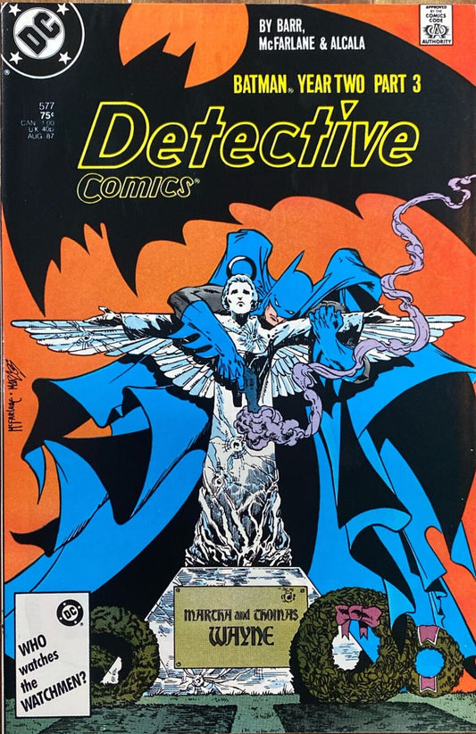 DC Comics Detective Comics #577 Copper Age 1987 McFarlane