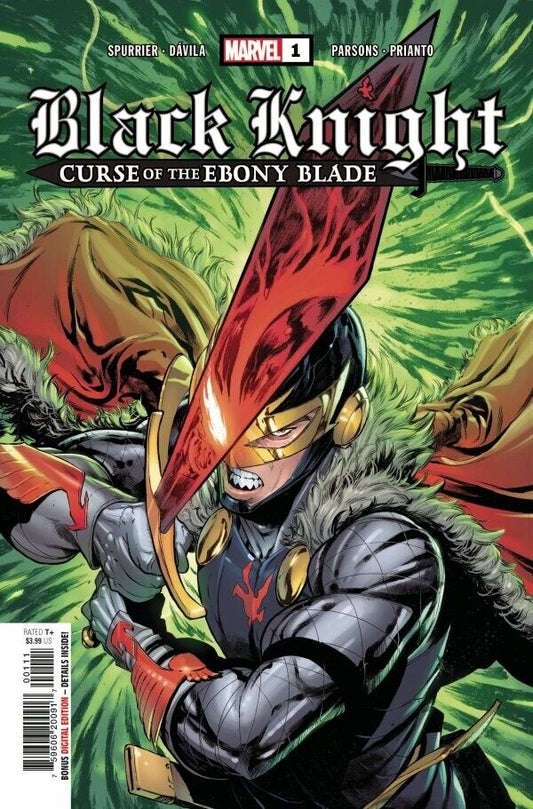 Marvel Comics Black Knight: Curse of the Ebony Blade #1 Modern Age 2021