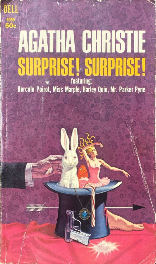 Surprise! Surprise! by Agatha Christie 1966 Dell 8389 Paperback