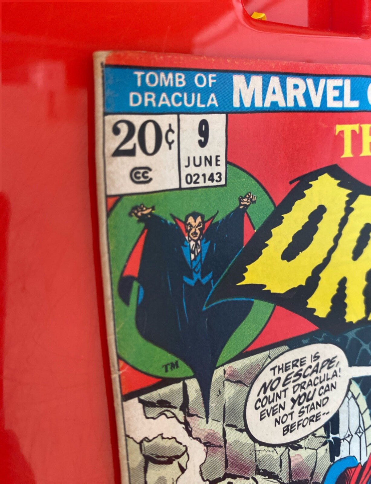 Marvel Comics Tomb of Dracula #9 Bronze Age 1973
