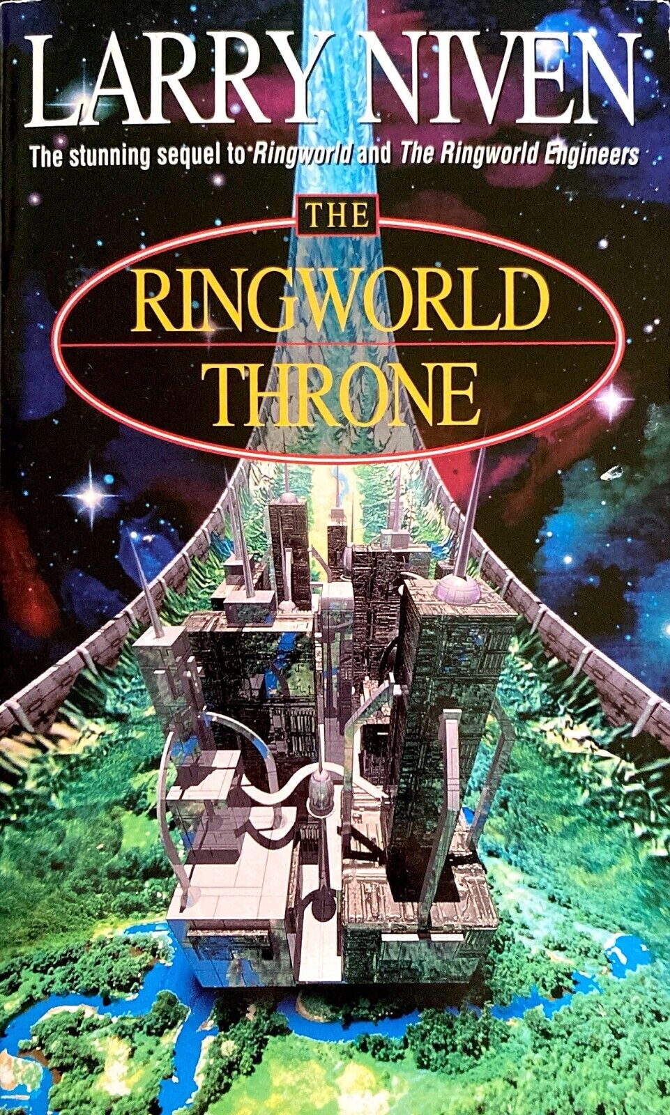 The Ringworld Throne by Larry Niven 1997 Del Rey Paperback