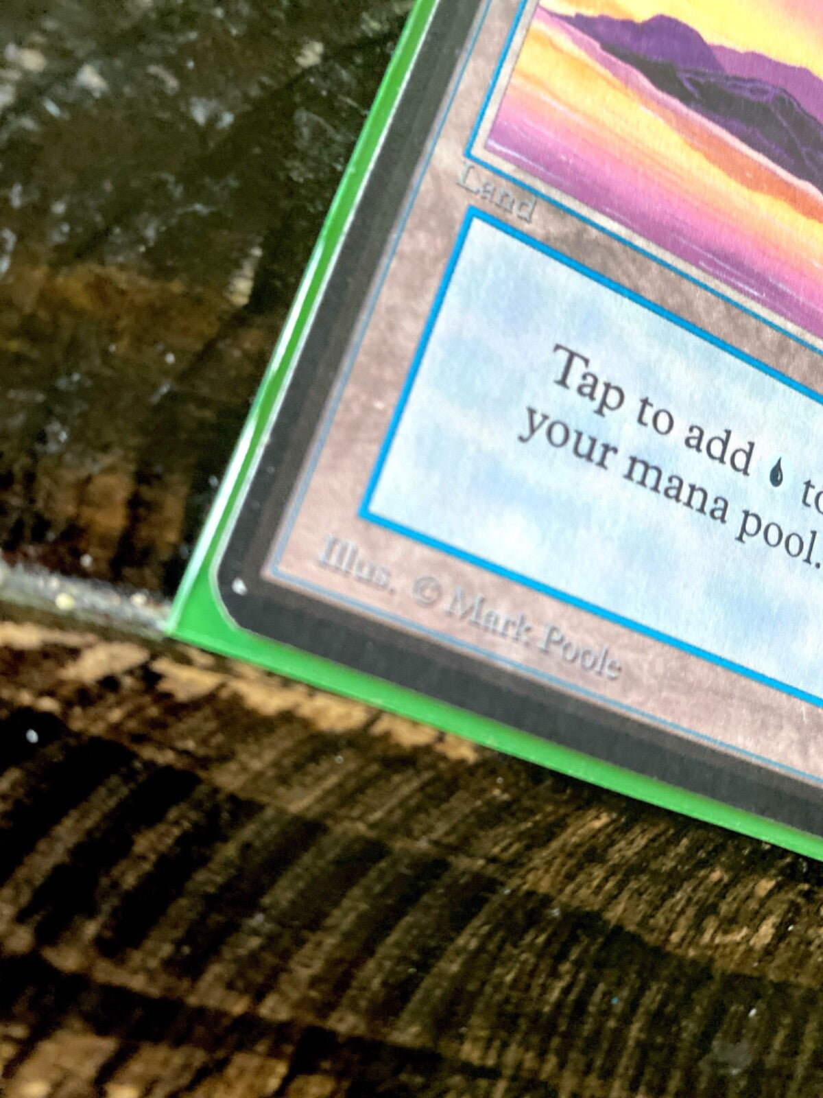 Magic the Gathering (MTG) Island (A) Alpha