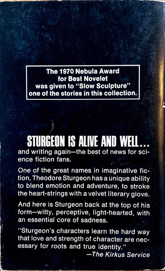 Sturgeon is Alive and Well by Theodore Sturgeon 1971 Berkley S2045 Paperback