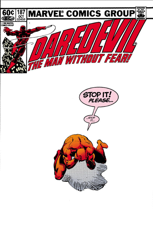 Marvel Comics Daredevil #187 Bronze Age 1982 Frank Miller