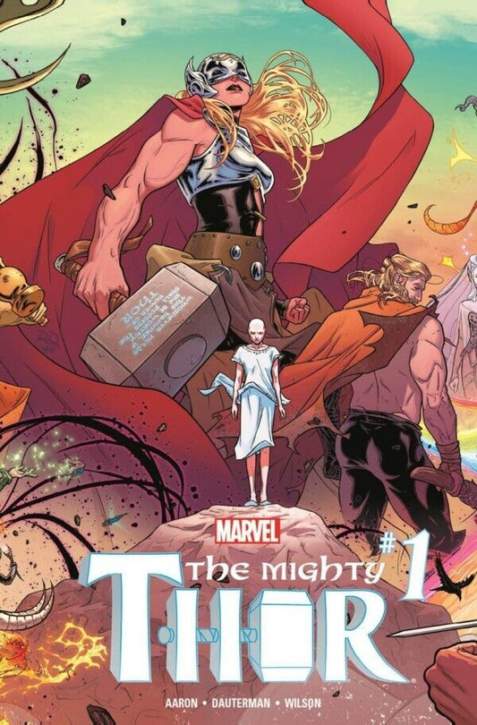 Marvel Comics Mighty Thor #1 Modern Age 2016 Fried Pie Variant J. Scott Campbell
