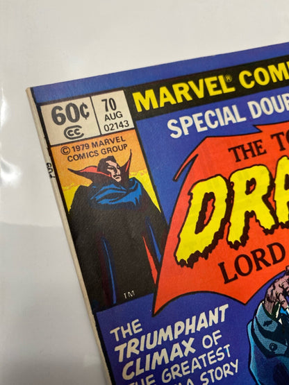 Marvel Comics Tomb of Dracula #70 Bronze Age 1978 Final Issue
