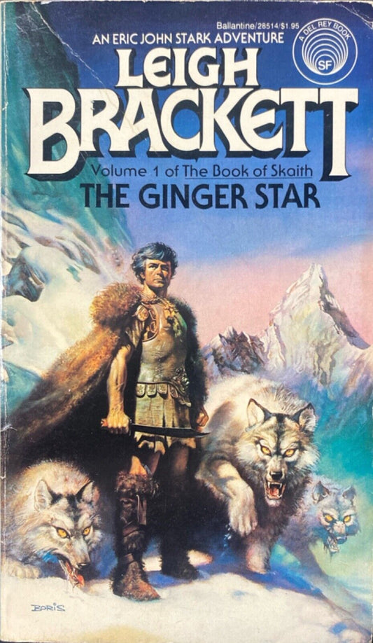 The Ginger Star by Leigh Brackett 1979 Ballantine 28514 Paperback