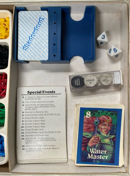Parker Brothers Shadowlords! Complete Space Combat Diplomacy Game 1983