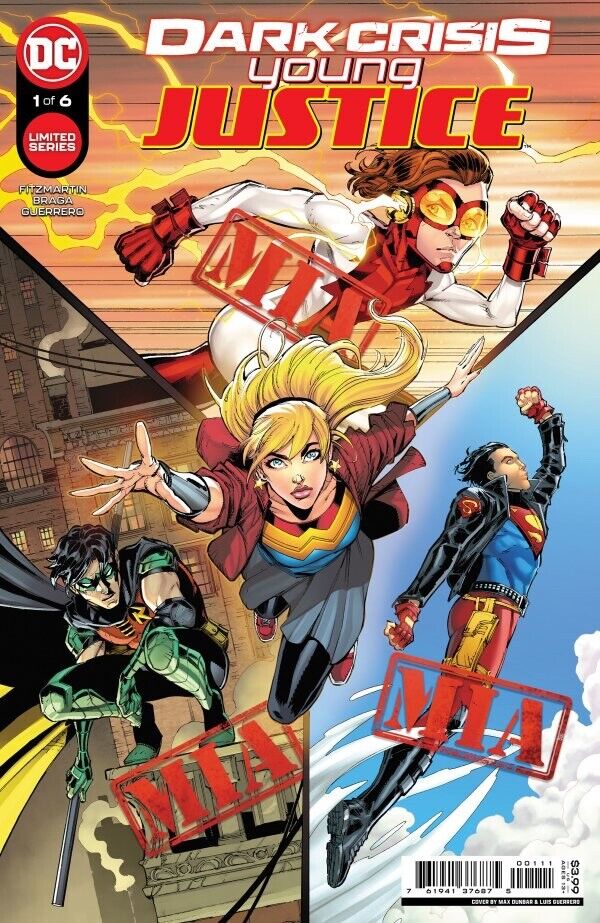 DC Comics Dark Crisis: Young Justice #1 Modern Age 2022