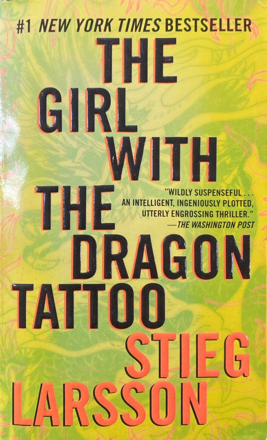 The Girl With the Dragon Tattoo By Stieg Larson 2009 Vintage Crime Paperback